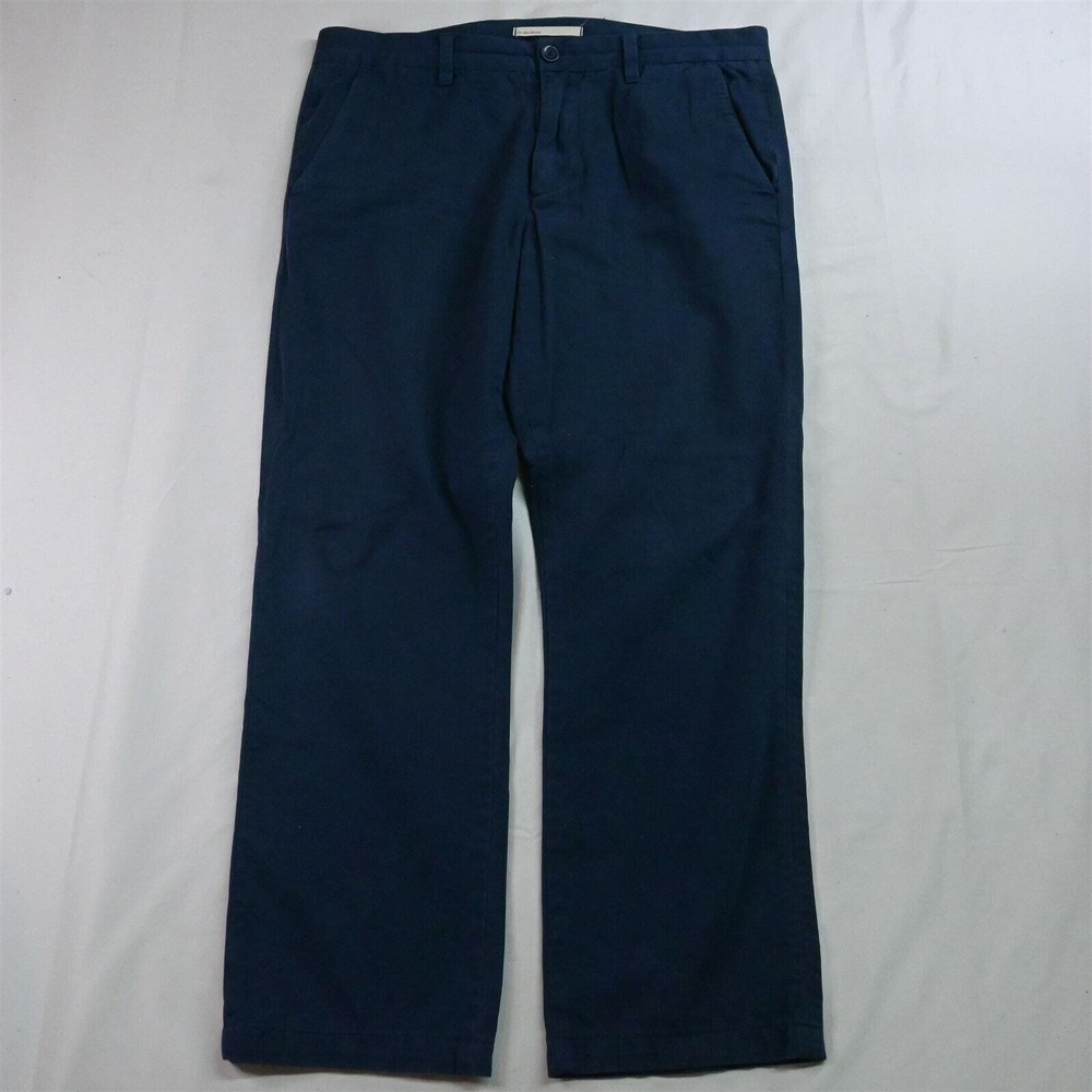 Life After Denim 36 x 30‎ Navy Blue Straight Leg Chino Pants